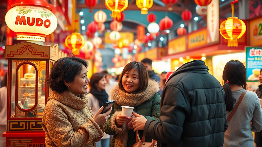 팝업 공간 & 체험존 소개 (realistic 스타일)