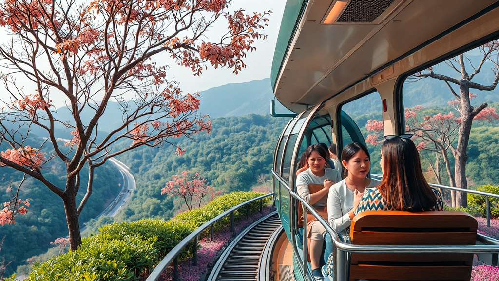 모노레일, 편하게 즐기자! (realistic 스타일)