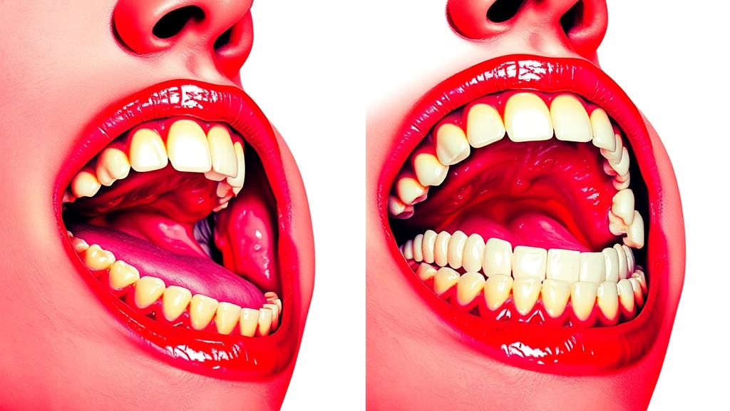 잇몸 염증, 어떻게 진행될까요? (popart 스타일)