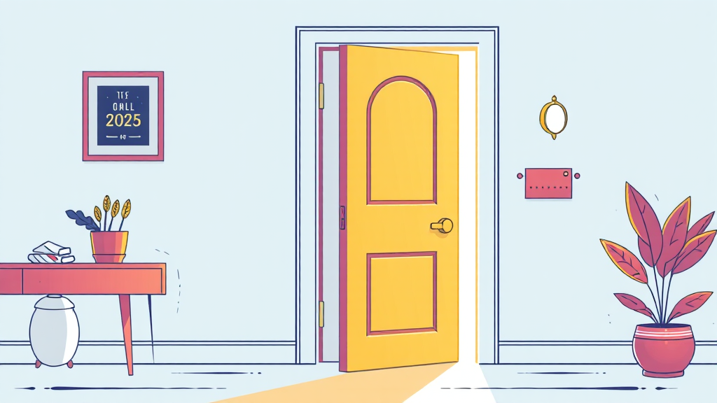 2025년 절세 전략 (illustration 스타일)