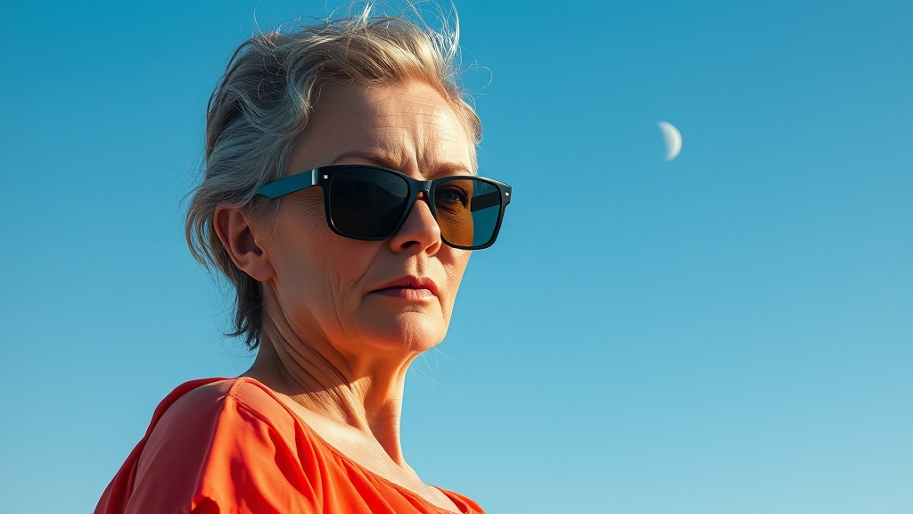 선글라스, 왜 필수일까요? (realistic 스타일)