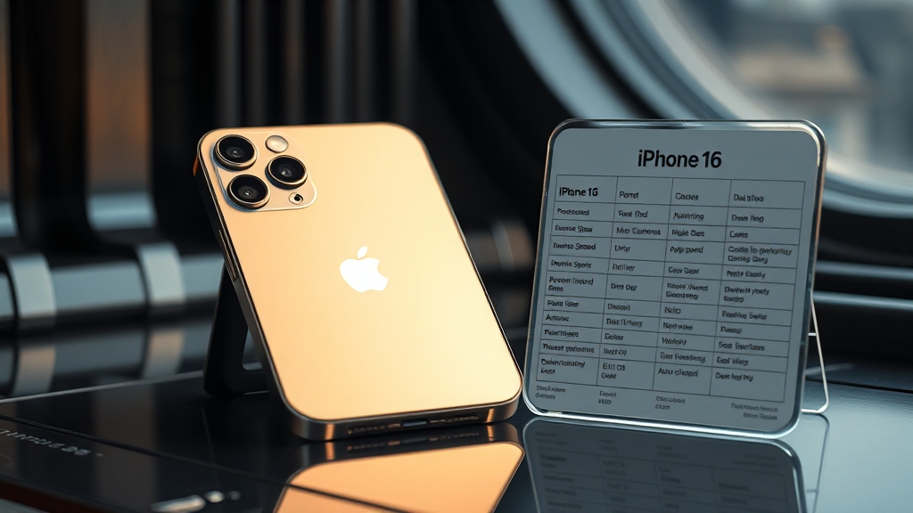 아이폰 16 출시 전 체크사항 (realistic 스타일)