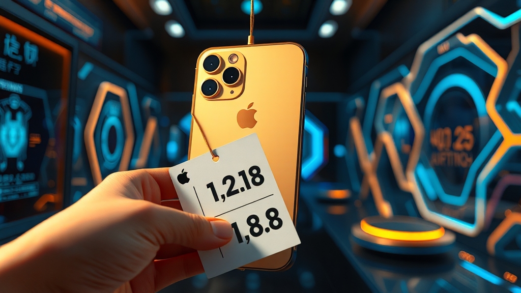 아이폰 17, 가격은 얼마일까? (realistic 스타일)