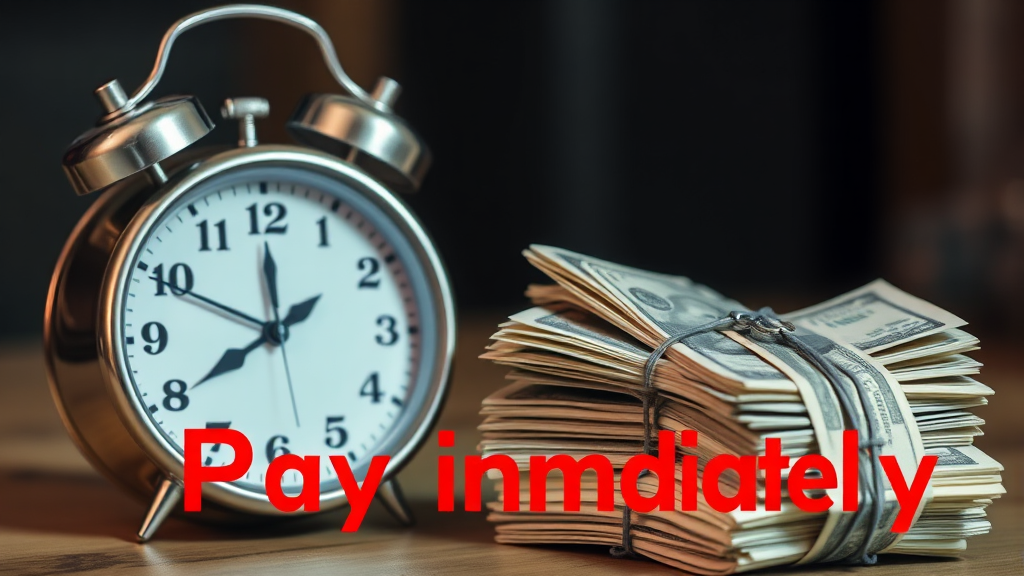 연부연납 허가 취소 사유 (realistic 스타일)