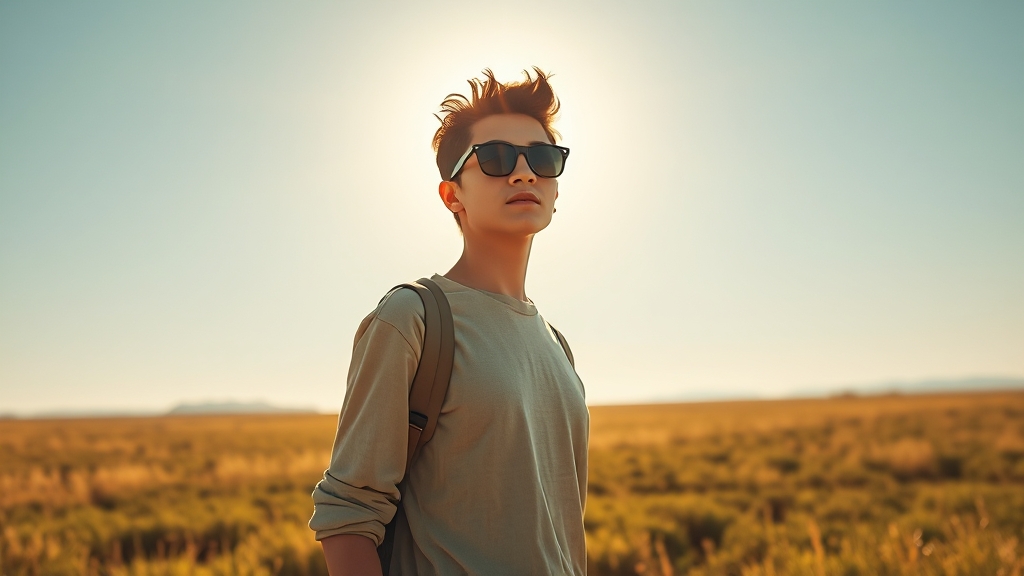 백내장 예방 및 눈 건강 관리 (realistic 스타일)