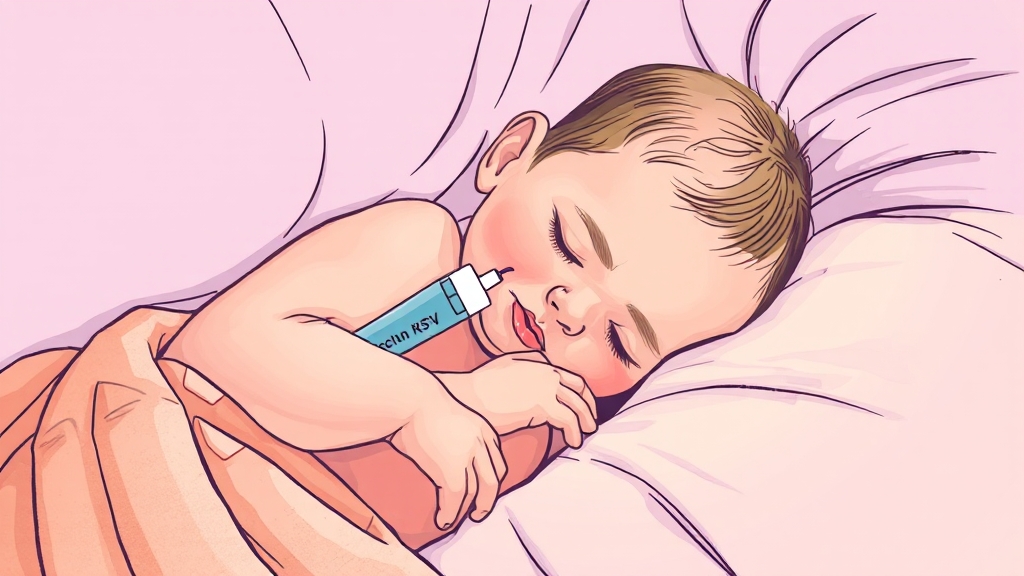 RSV 백신 접종 전후 주의사항 (illustration 스타일)