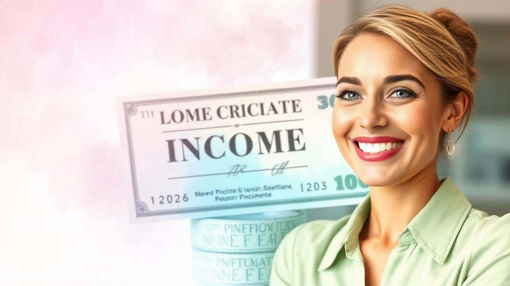 소득금액증명원이란? (watercolor 스타일)