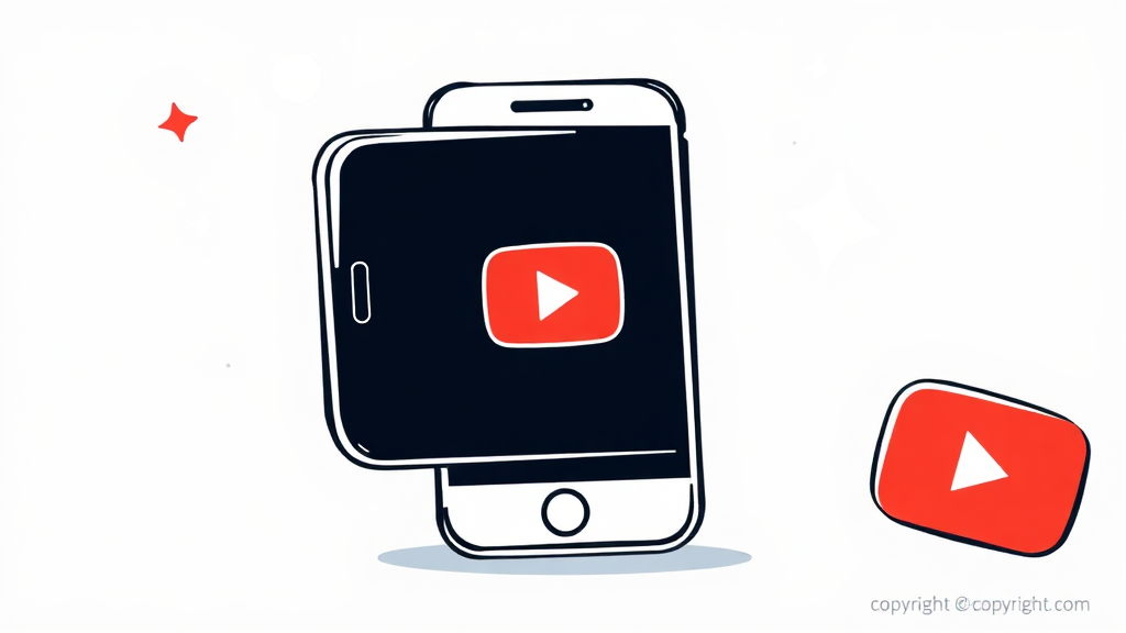 쇼츠 다운로드, 이제 문제없어요! (illustration 스타일)