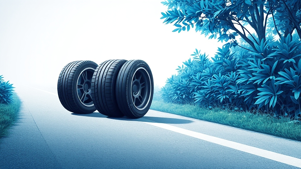 미쉐린 타이어 최신 정보 (illustration 스타일)