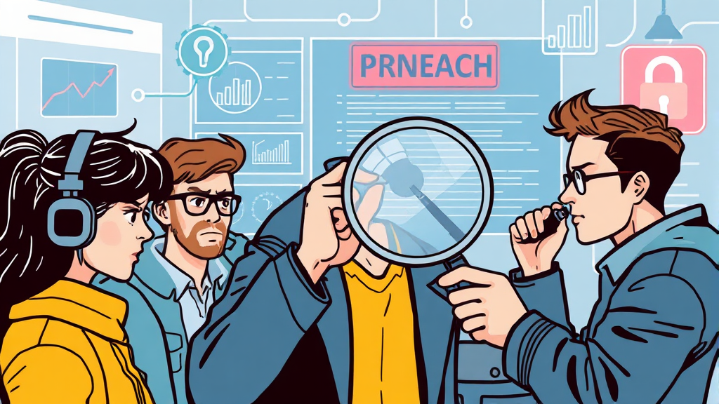 쿠팡 개인정보 유출 대처법 (illustration 스타일)