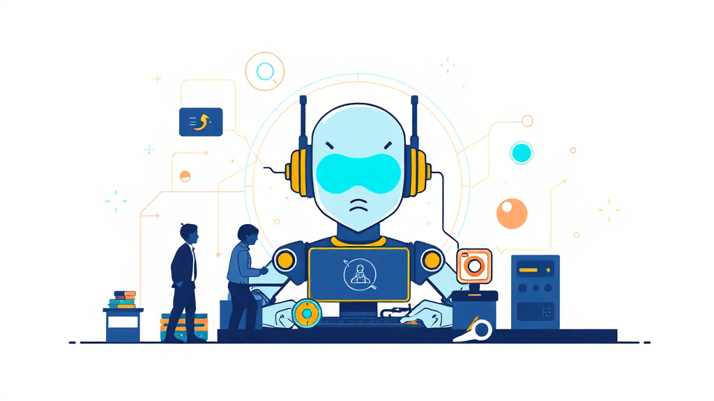 글로벌 빅테크 기업의 대규모 구조조정 현황 (illustration 스타일)