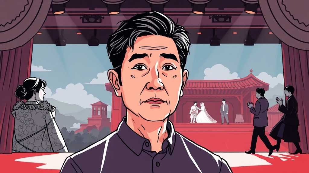 세 번의 결혼, 굴곡진 개인사 (cartoon 스타일)
