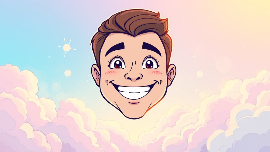 연예인 꿈이 현실에 주는 메시지 (cartoon 스타일)