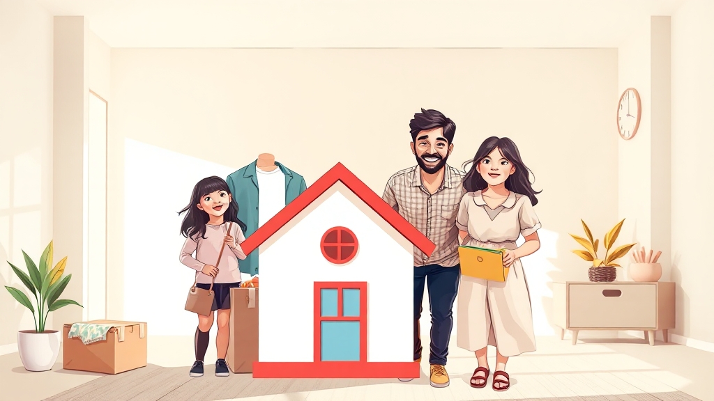 정부24, 단계별 이용 안내 (illustration 스타일)