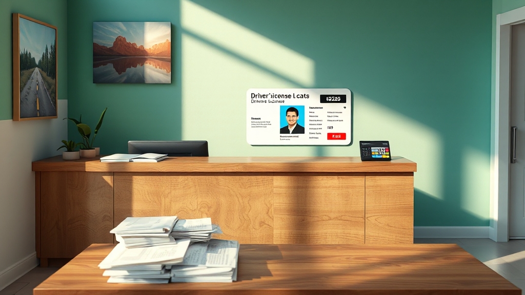 갱신 수수료 및 납부 방법 (realistic 스타일)