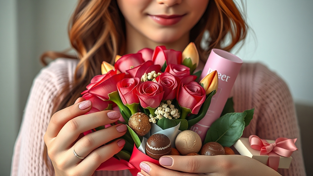 선물 구매 후기 (realistic 스타일)