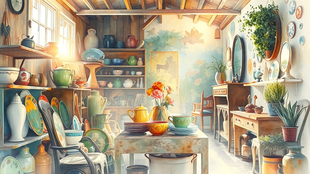 재활용, 비용 절감과 환경 보호의 지름길! (watercolor 스타일)