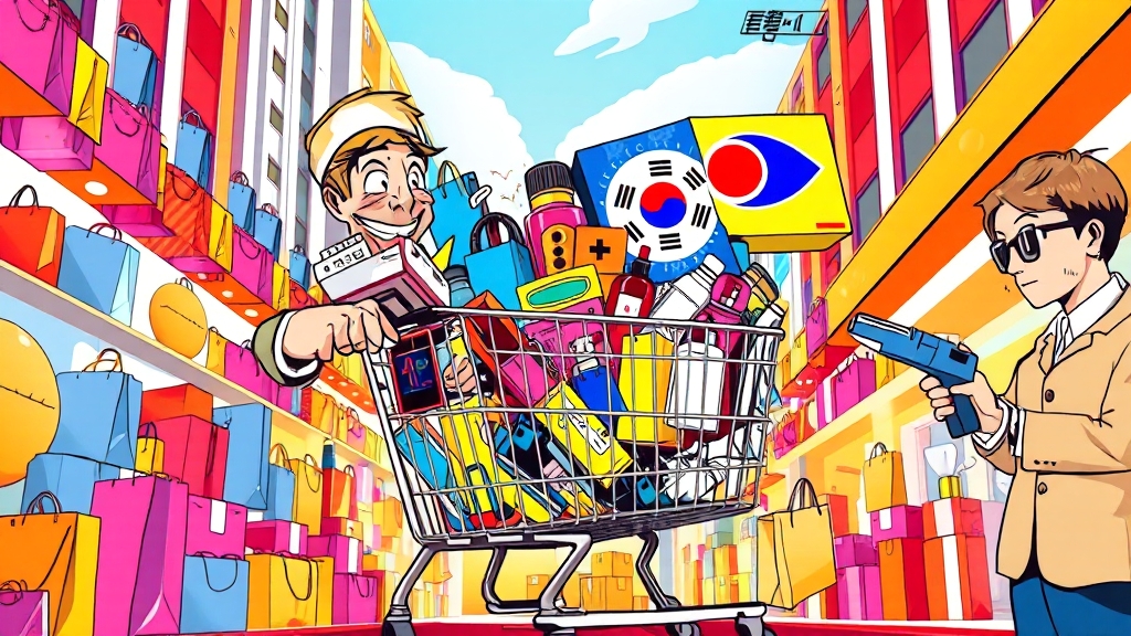 구매대행, 왜 필요할까요? (popart 스타일)