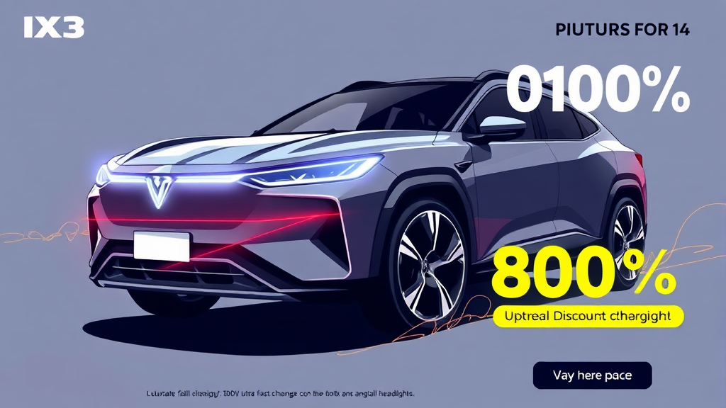 iX3 풀체인지 정보 및 전망 (illustration 스타일)