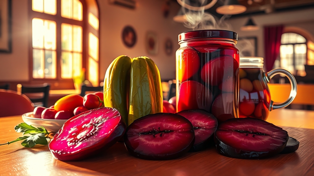 매실장아찌 활용법과 보관 기간 (popart 스타일)