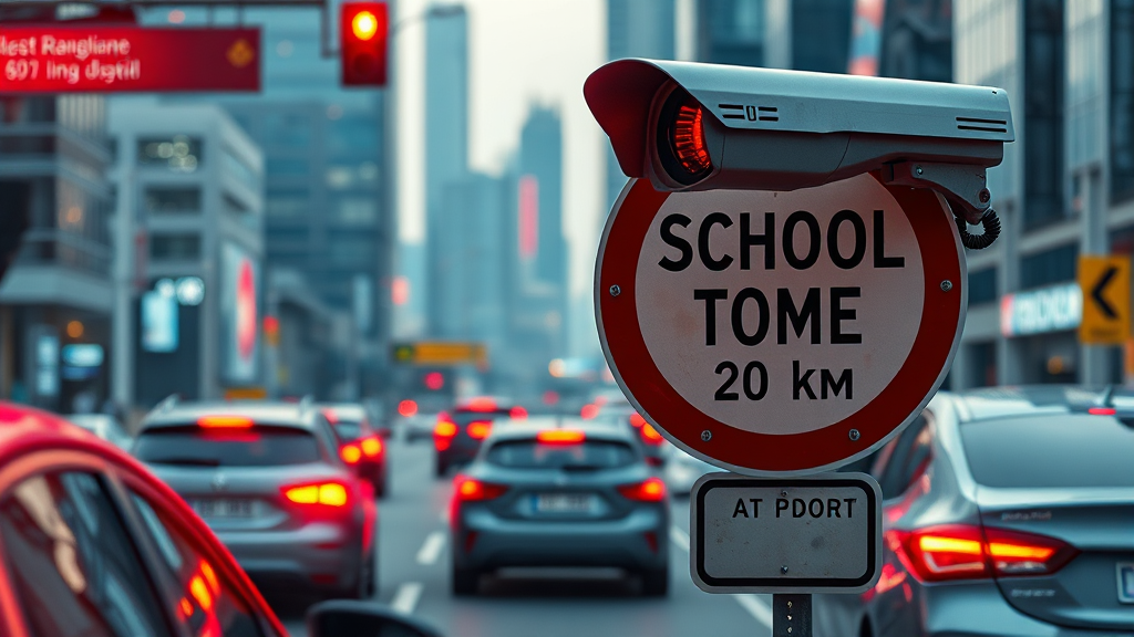 2026년, 교통법규 핵심 변화 (realistic 스타일)