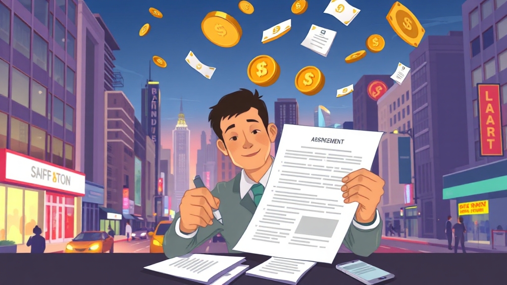 월세지원금 핵심 요약 (cartoon 스타일)