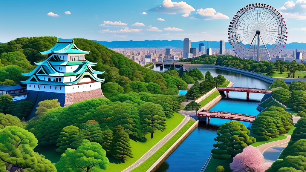 오사카 주유패스, 놓치면 후회할 무료 혜택 총정리 (realistic 스타일)