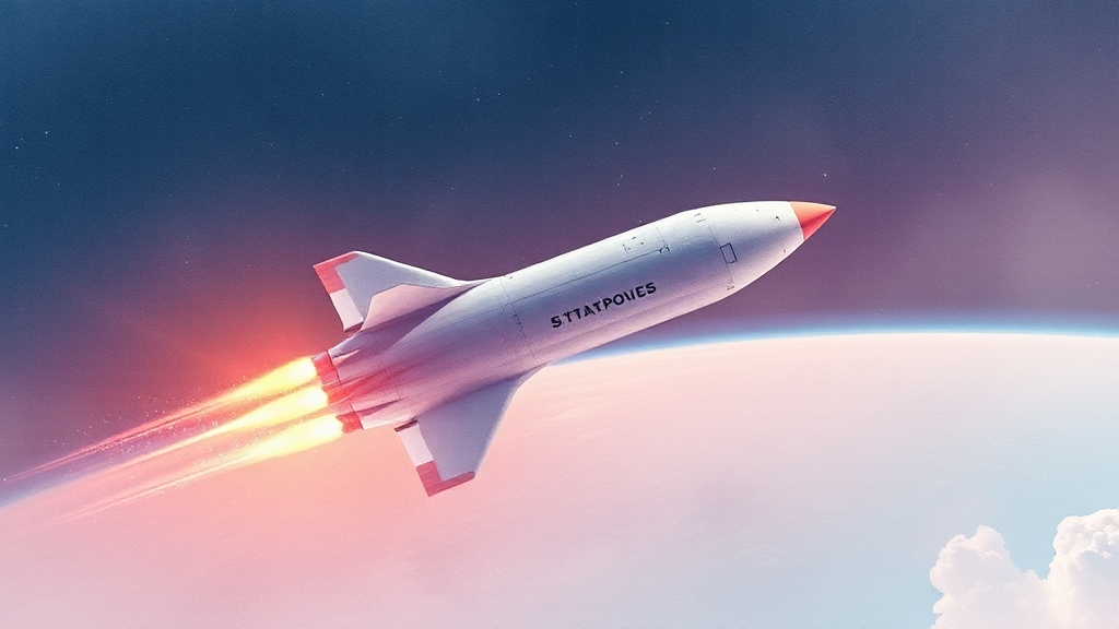 스타십 발사 일정 및 시험 비행 (watercolor 스타일)