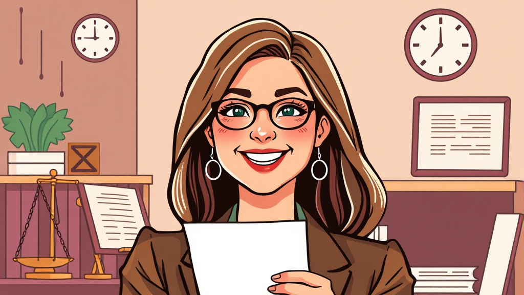 위임장이 왜 필요할까요? (illustration 스타일)