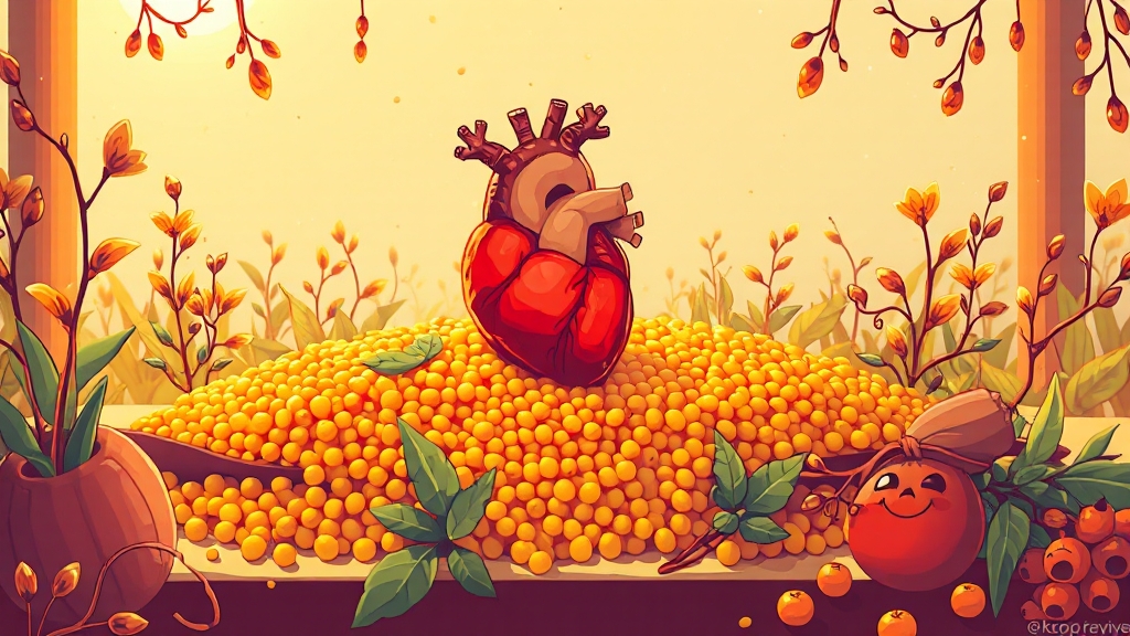 렌틸콩 효능 5가지 (illustration 스타일)