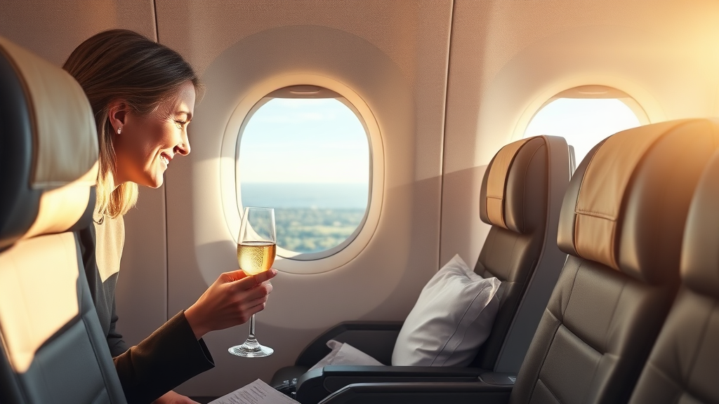 좌석 승급으로 가치 UP! (realistic 스타일)