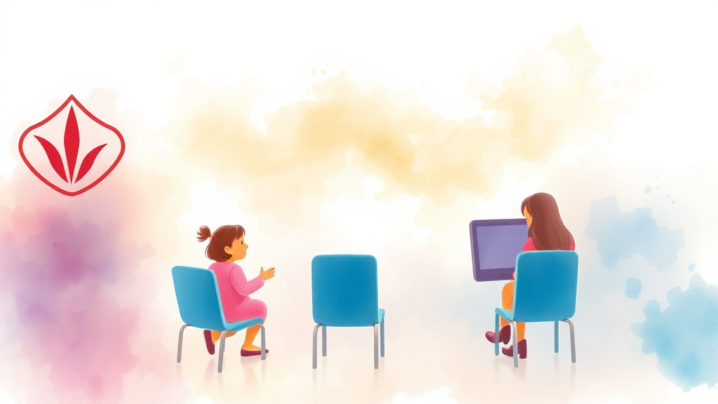 기업의 지원금 및 운영 방안 (watercolor 스타일)