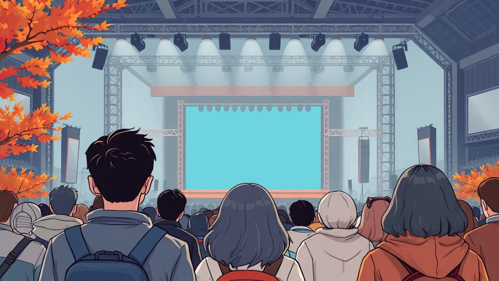 시민 및 팬 반응 (illustration 스타일)