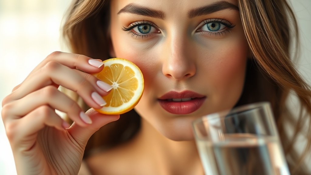 섭취 시 주의사항 & FAQ (realistic 스타일)