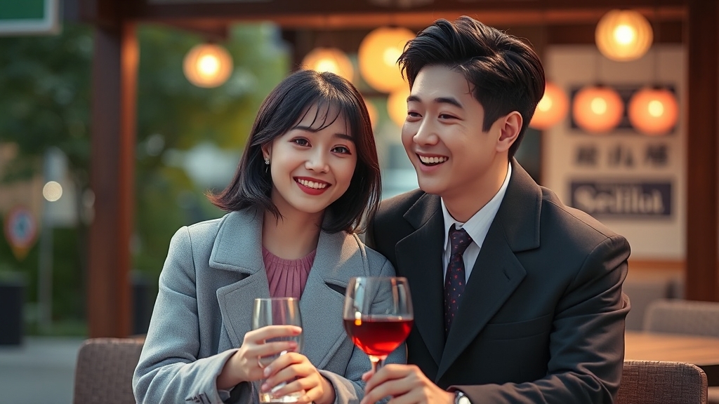 첫 만남부터 재회까지 풀스토리 (realistic 스타일)