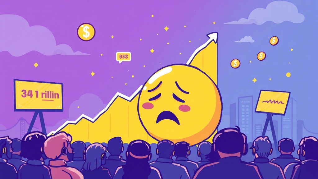 주가 폭락, 왜? (illustration 스타일)