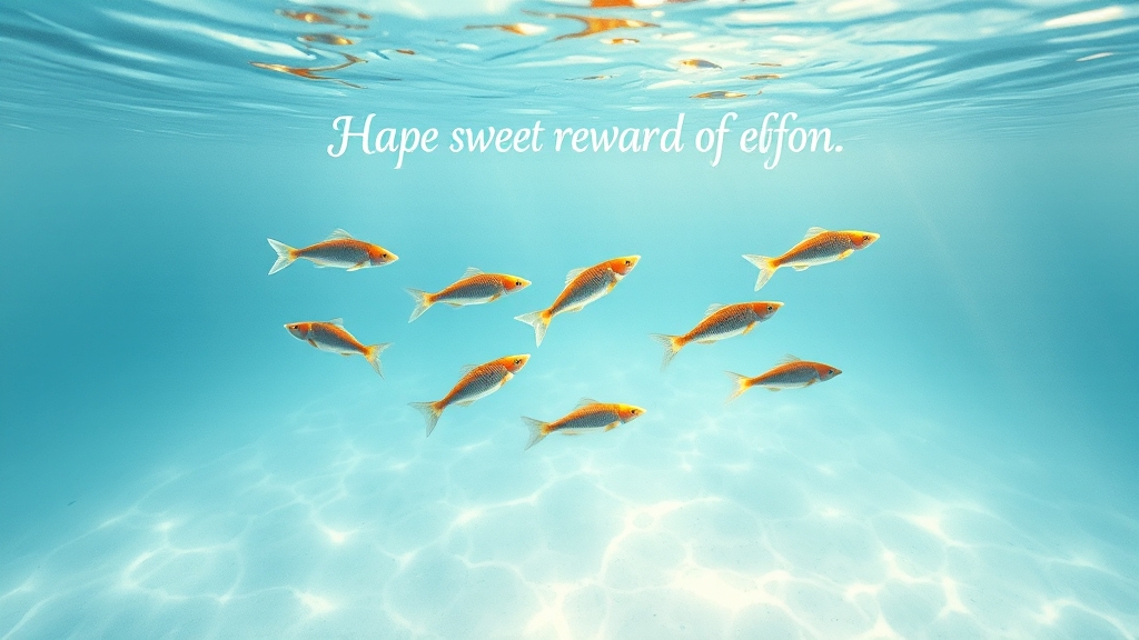 물고기 행동에 따른 꿈 풀이 (watercolor 스타일)