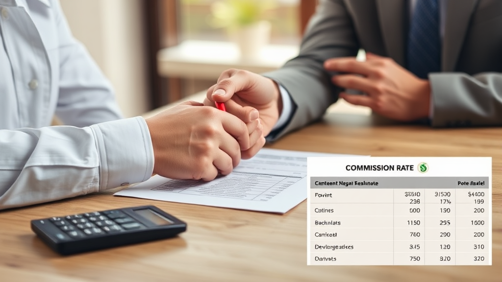 내 집 마련의 첫걸음: 중개수수료, 얼마나 내야 할까? (realistic 스타일)