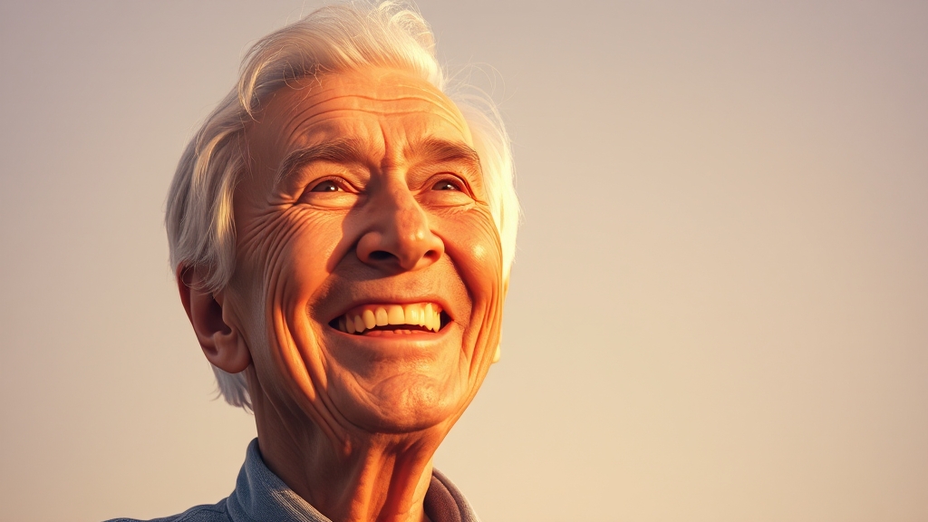 결론: 빛나는 노후를! (realistic 스타일)