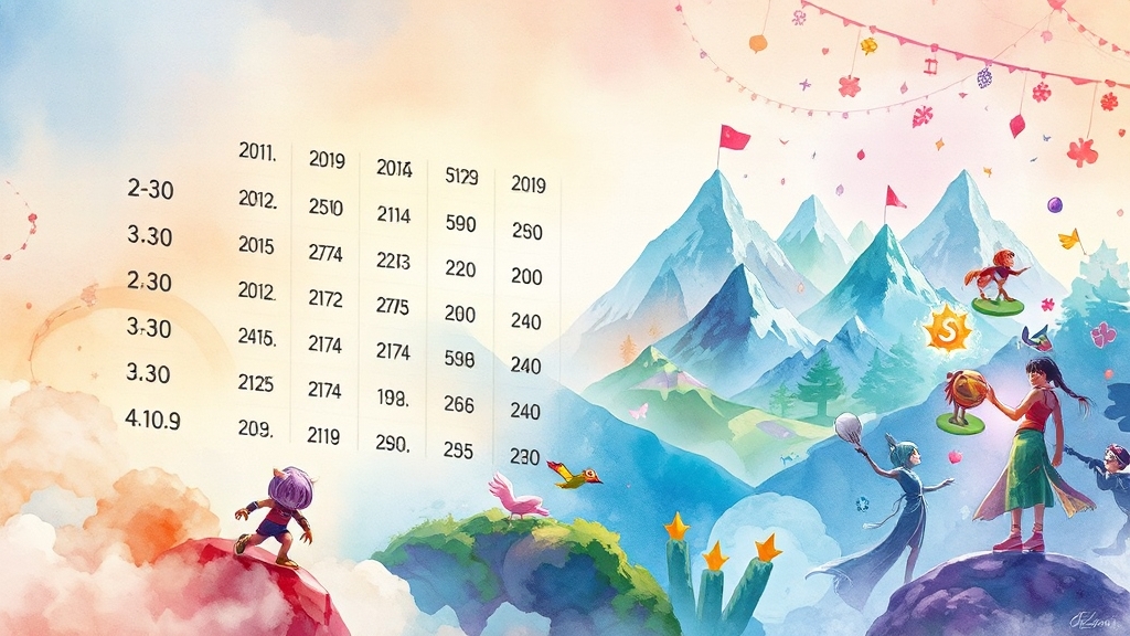 21위 - 30위: 새로운 즐거움 (watercolor 스타일)