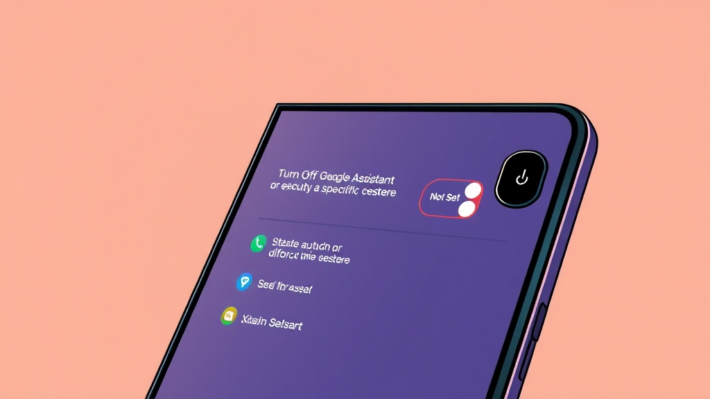 샤오미 기기에서 구글 어시스턴트 끄는 방법 (cartoon 스타일)