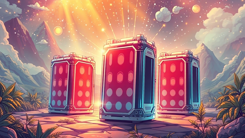 핵심 소재 및 차세대 기술 동향 (cartoon 스타일)