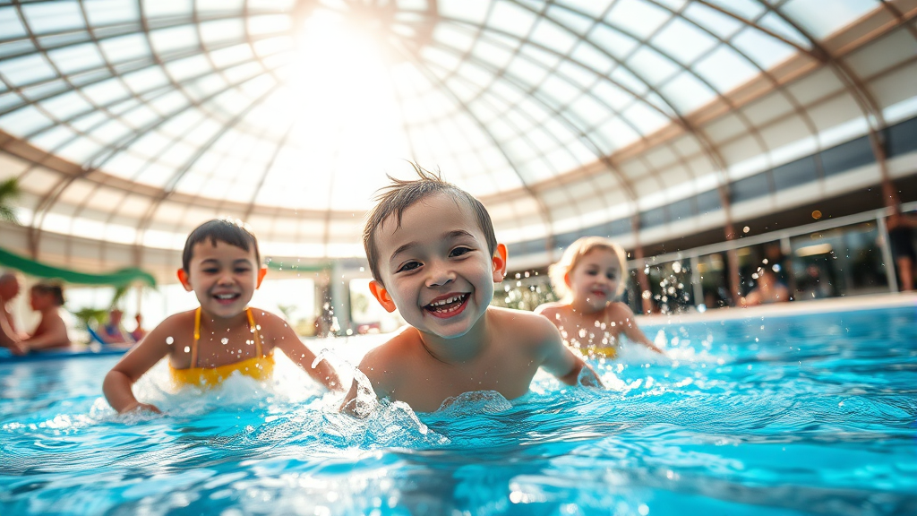 인스파이어 리조트 부대시설: 스플래시 베이 & 수영장 (realistic 스타일)