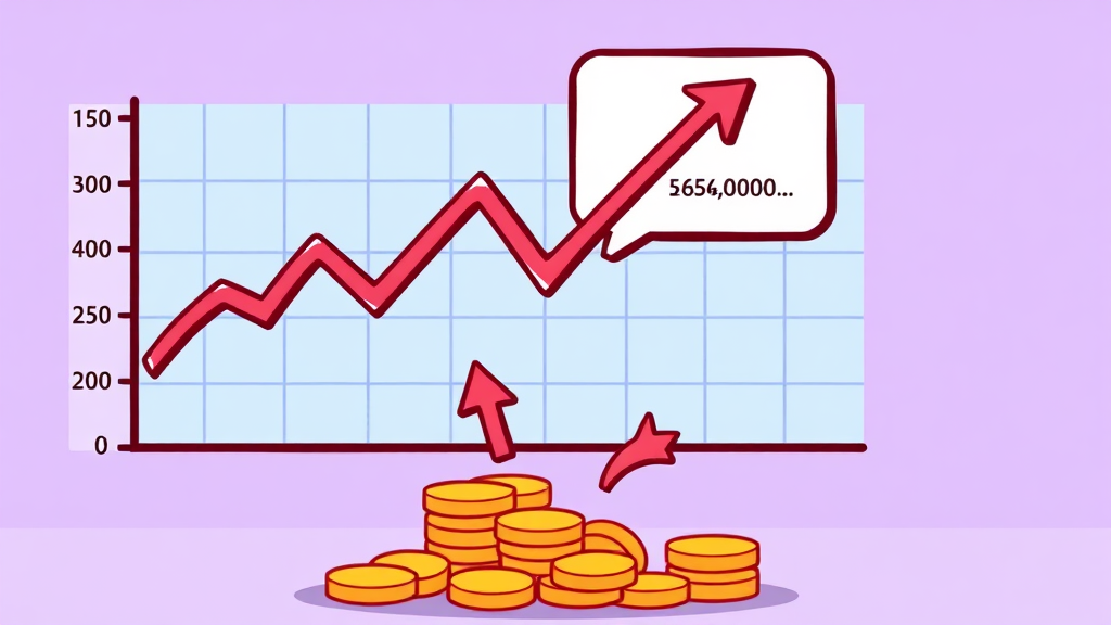 한패스 상장 후 주가 전망: 유통 물량과 시나리오 (cartoon 스타일)