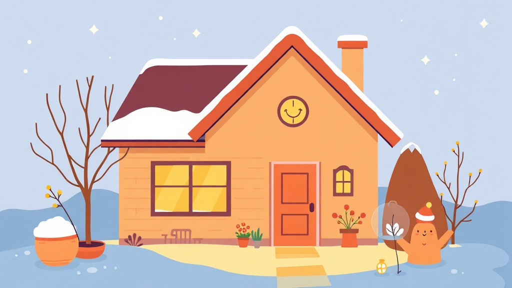 결론: 난방비 절약, 지금 바로 시작하세요! (illustration 스타일)