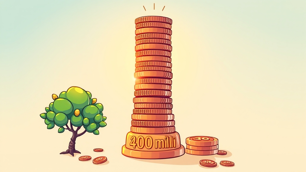 장기 투자의 힘 (cartoon 스타일)