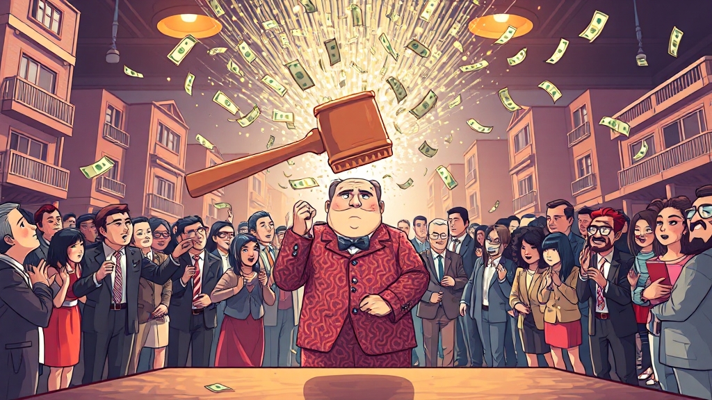 부동산 경매, 왜 해야 할까? (illustration 스타일)