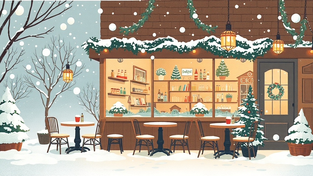 인생샷 보장! 추천 카페는 어디? (illustration 스타일)