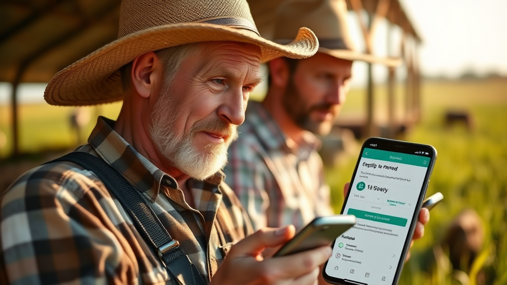 공익직불금 신청, 언제부터 어떻게 해야 할까요? (realistic 스타일)