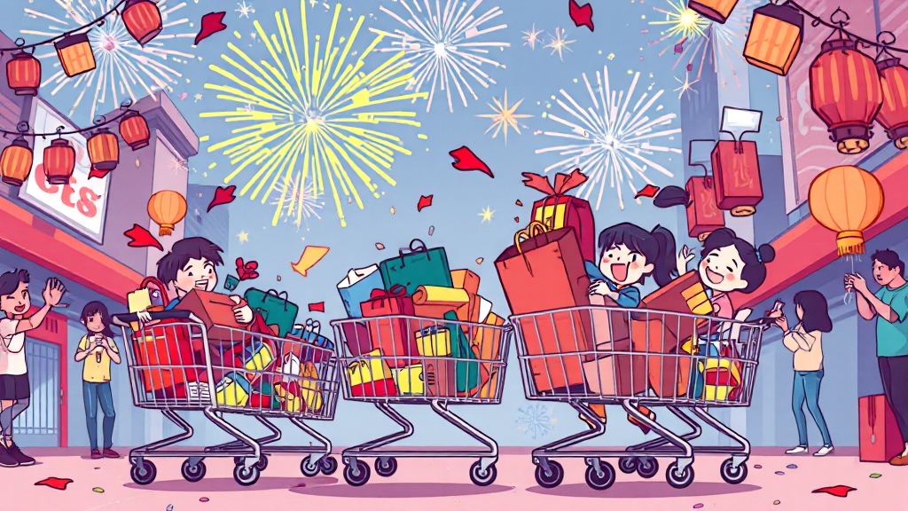 2025 광군제: 일정 미리보기 (cartoon 스타일)